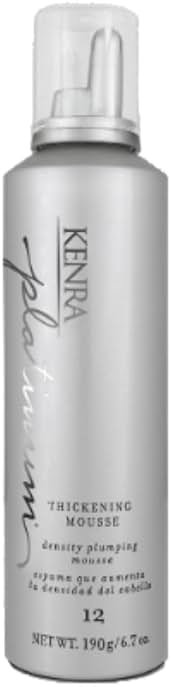Kenra Platinum Thickening Mousse 12 | Volumizing Styler | Adds Fullness & Body | Humidity Protection Up To 48 hours | Density Plumping up tp 150% | Thermal Protection | All Hair Types - Product Image