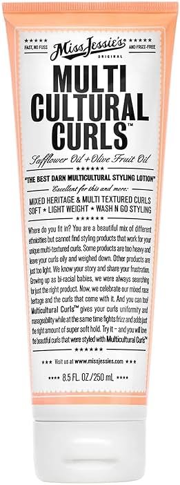 Miss Jessie's Multi Cultural Curls Unisex Cream, 8.5 Ounce (Pack of 1) - Product Image