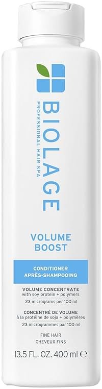 Biolage Volume Boost Conditioner - Weightless Moisture, Shine & Volume, Detangles Fine Hair, Soy Protein & Polymers, Vegan & Paraben-Free - Product Image