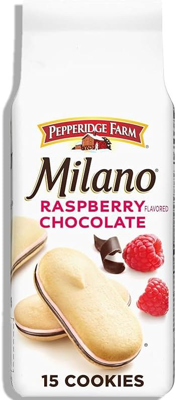 Pepperidge Farm Milano Cookies, Raspberry Chocolate, 7 oz. Bag - Product Image