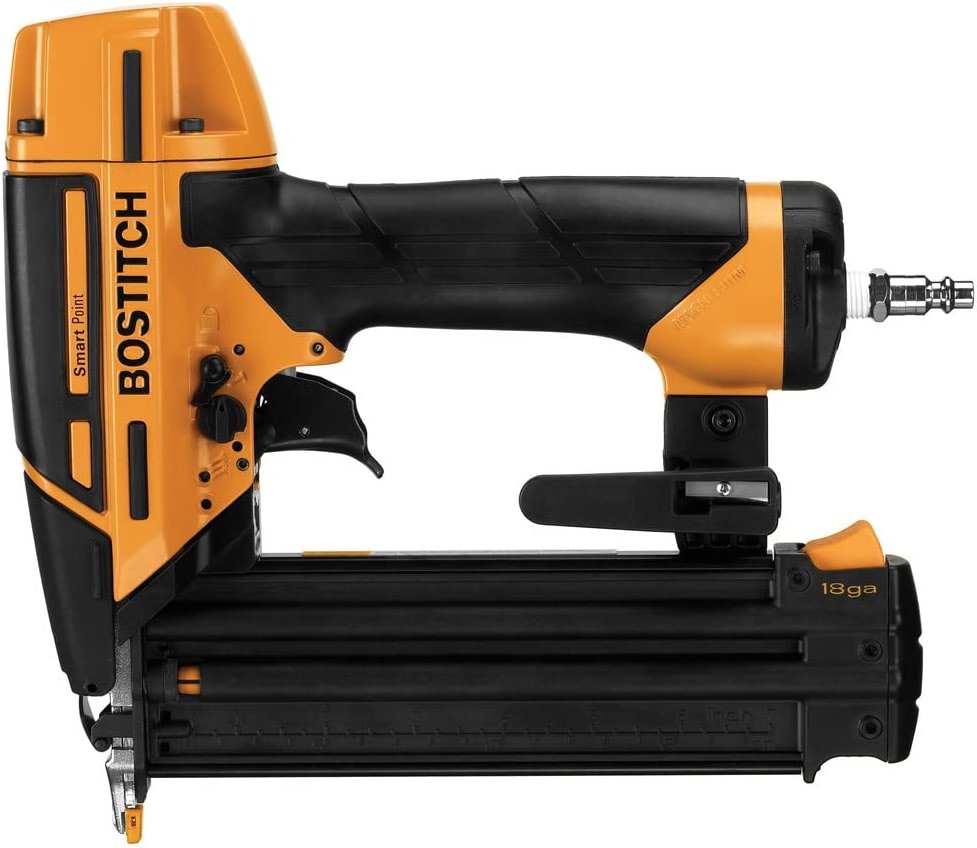 BOSTITCH Brad Nailer Kit, 18GA, Smart Point, Pneumatic (BTFP12233) - Product Image