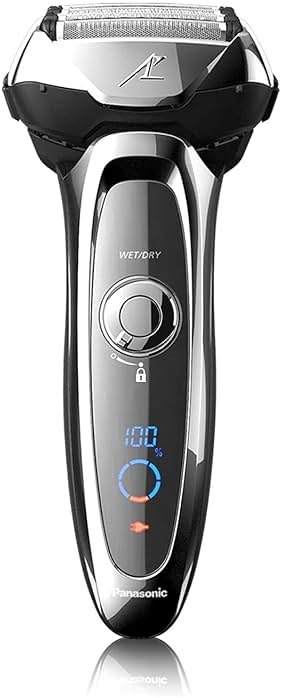 Panasonic ARC5 Electric Razor for Men with Pop-Up Trimmer, Wet/Dry 5-Blade Electric Shaver with Intelligent Shave Sensor and Multi-Flex Pivoting Head, ES-LV65-S (Silver) - Product Image