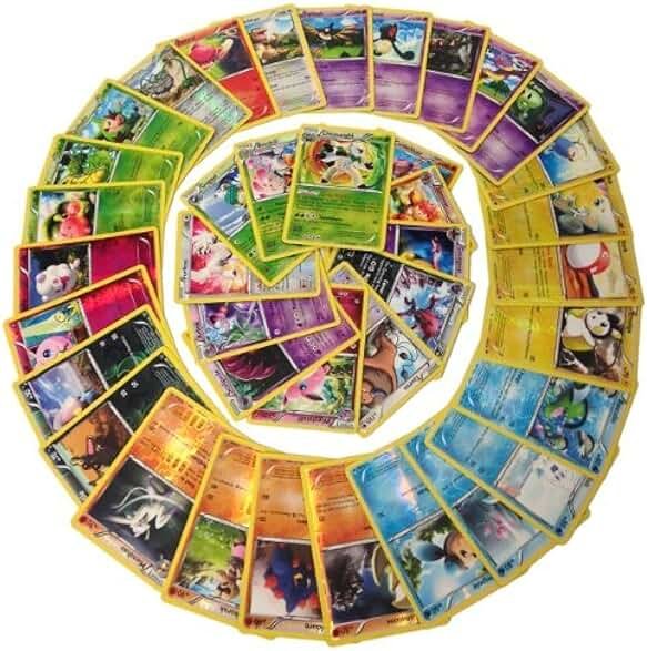50 Shiny/Foil Pokemon Cards (Assorted Lot with No Duplicates) - Product Image