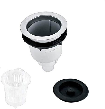 Plastic Drain Set for Salon Shampoo Bowls and Backwash Units - Product Image