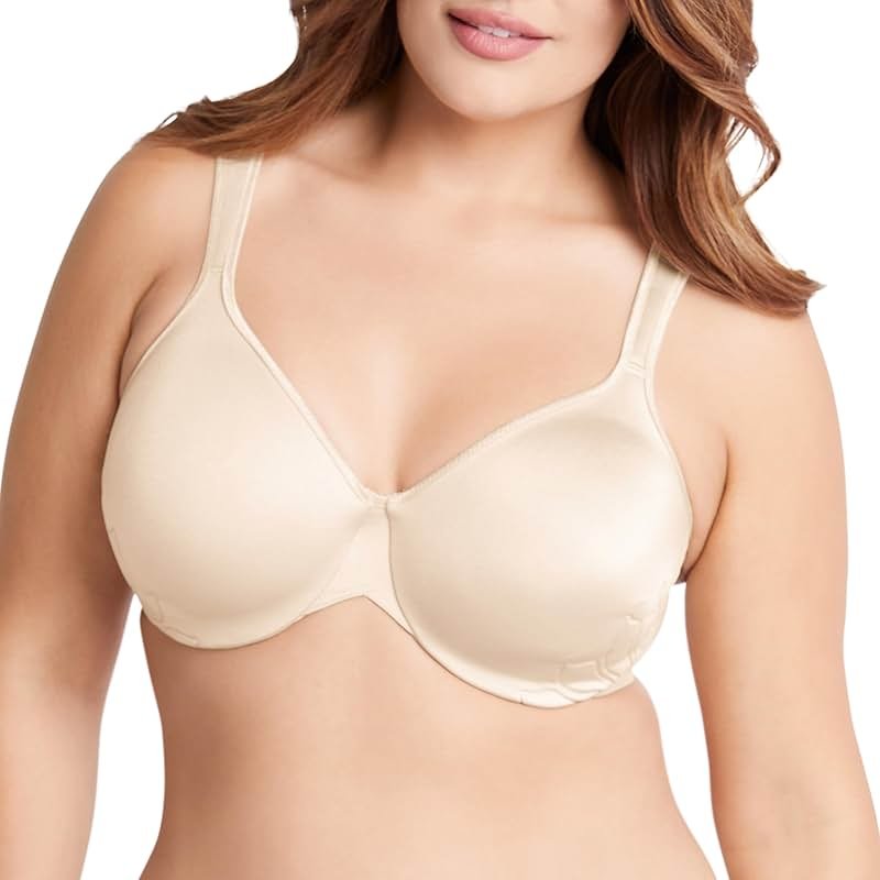 Bali Women's Push-Up Bra, Live It Up Full-Coverage Bras for Women, Cushioned Straps, Full Coverage - Product Image