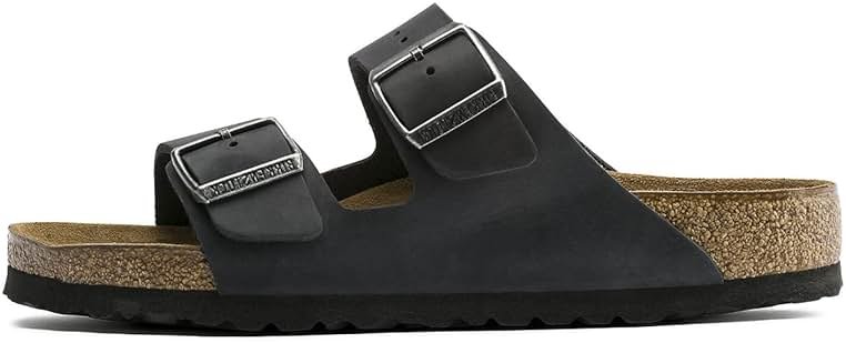 Birkenstock 75248338 Arizona SFB Black Oil LTR 38 - Product Image