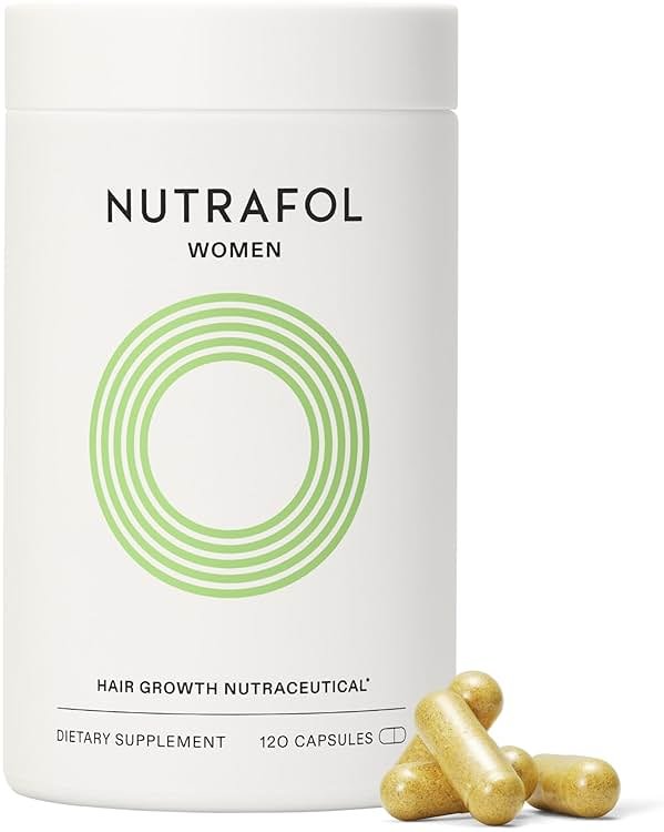 Nutrafol Women's Hair Growth Supplements, Ages 18-44, Clinically Tested for Visibly Thicker and Stronger Hair, Dermatologist Recommended - 1 Month Supply - Product Image
