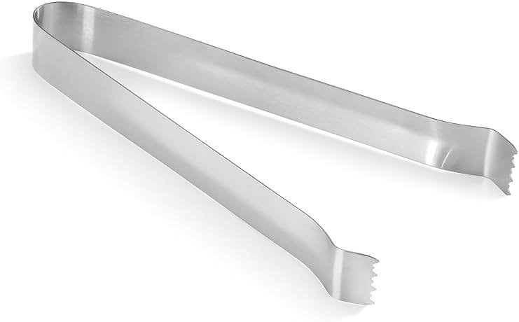 New Star Foodservice Restaurant-Grade Pom Tong, Stainless Steel, 6.5 Inch, Set of 6, Silver - Product Image