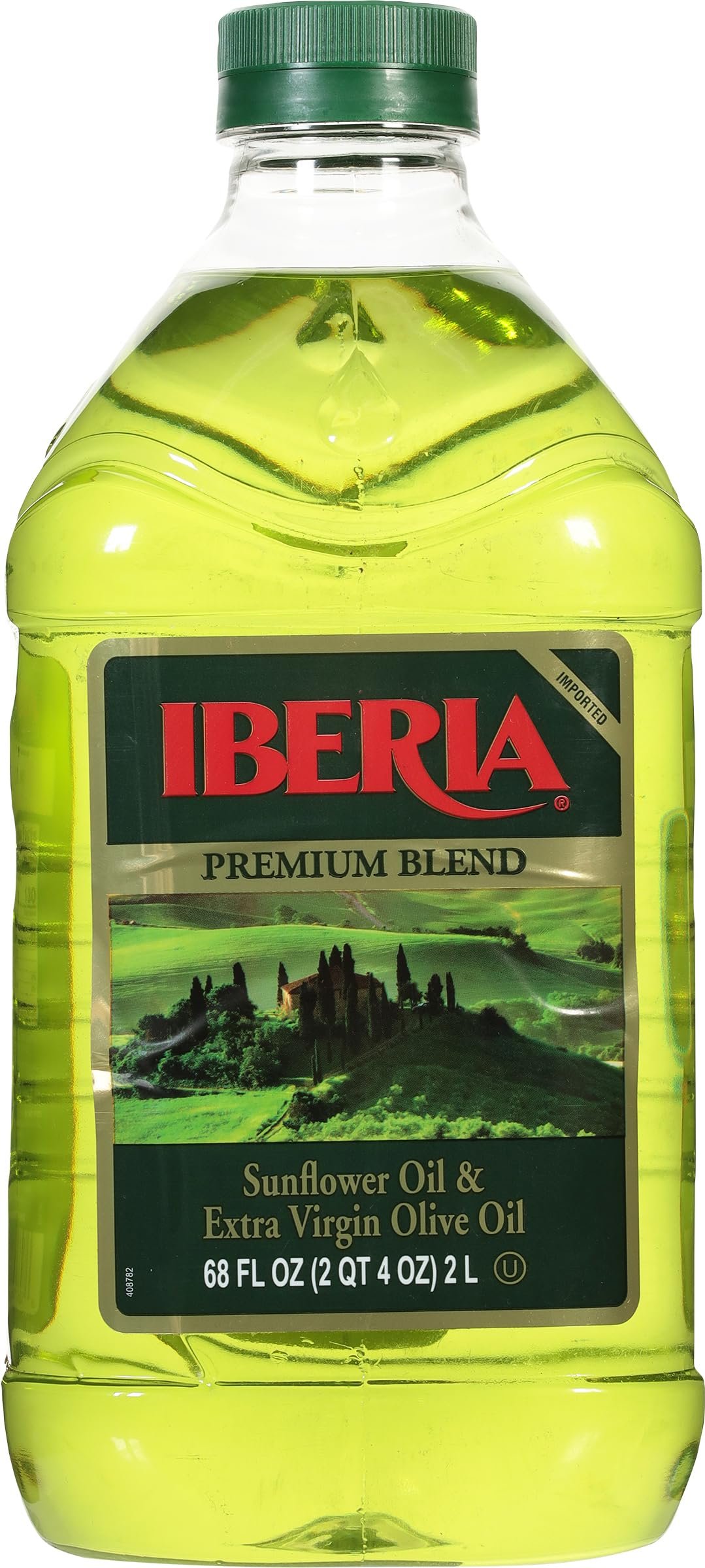 Iberia Premium Blend, Sunflower Oil & Extra Virgin Olive Oil, High Heat Frying, 68 Fl Oz - Product Image