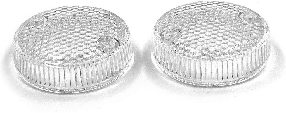 HTTMT MT274-004-CL Turn Signal Lens Compatible with Magna Shadow Vlx 600 700 800 Spirit 1100 Valkyrie Clear - Product Image