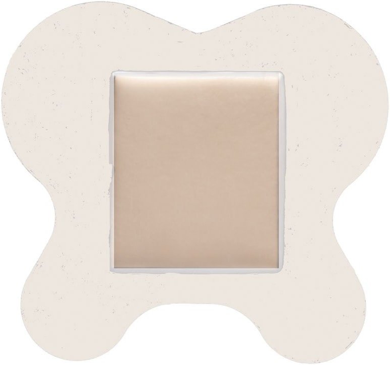 Medline Optifoam Sacrum Adhesive Foam Wound Dressing, 6.1" x 5.5", Ideal for Pressure Sores and Ulcers, Pack of 10 - Product Image