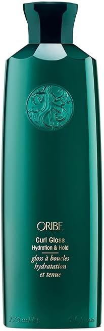 Oribe Curl Gloss Hydration & Hold - Lightweight Glossy Gel Defines Curls & Waves, Adds Shine & Instantly Reduces Frizz - Soft, Natural Finish - For Wavy & Curly Hair - 5.9 oz - Product Image