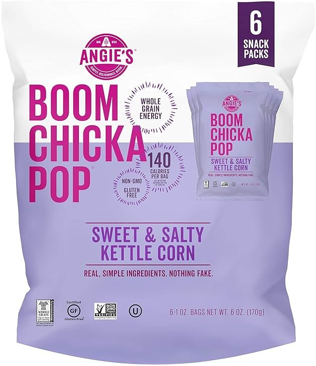 Boomchickapop, Kettle Corn Sweet Salty 6 Count, 1 Ounce - Product Image