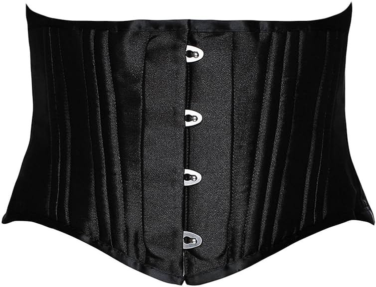 SHAPERX Women's 26 Steel Boned Corset Short Torso Heavy Duty Waist Trainer Corset - Product Image