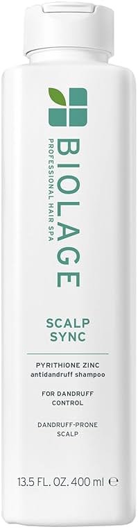 Biolage Scalp Sync Anti-Dandruff Shampoo - Controls Itchy Scalp, Deeply Cleanses Hair, Moisturizing Shampoo For Dandruff Relief, For Scalp and Hair Health, Vegan & Cruelty-Free - Product Image