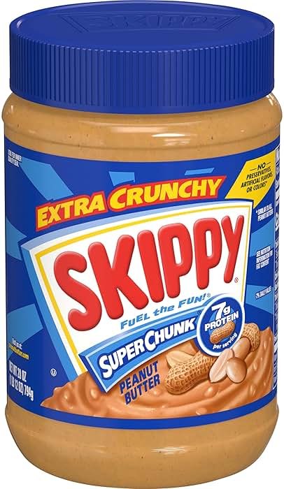 SKIPPY SUPER CHUNK Peanut Butter, 28 oz - Product Image