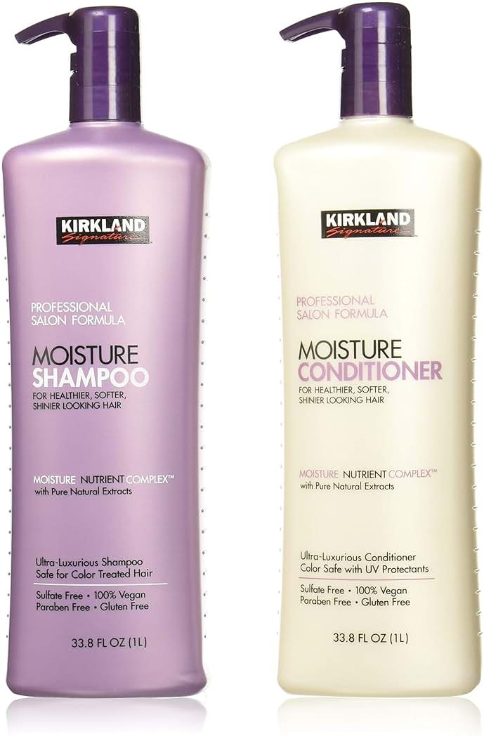 Salon Formula Moisture Shampoo 33.8 Oz & Conditioner 33.8 Oz - Product Image