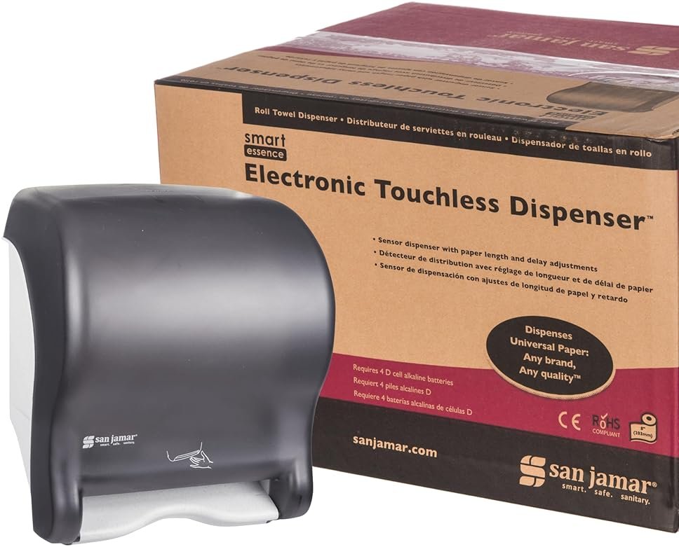 SJMT8400TBK - Smart Essence Electronic Roll Towel Dispenser - Product Image