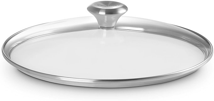 Le Creuset Signature Glass Lid with Stainless Steel Knob, 11" - Product Image