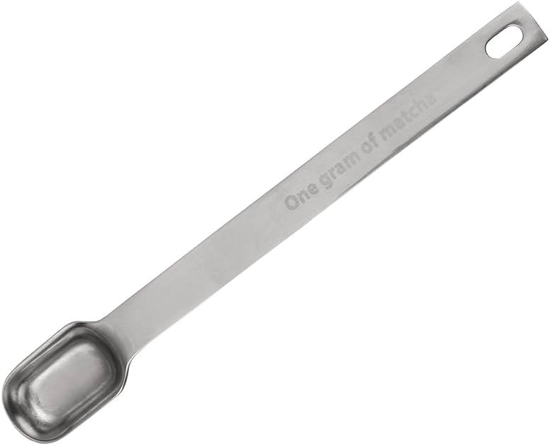 DOCTOR KING Matcha Measuring Spoon (Matcha Tea Scoop) | Premium Stainless Steel 18/8 (AISI Grade 304) - Product Image