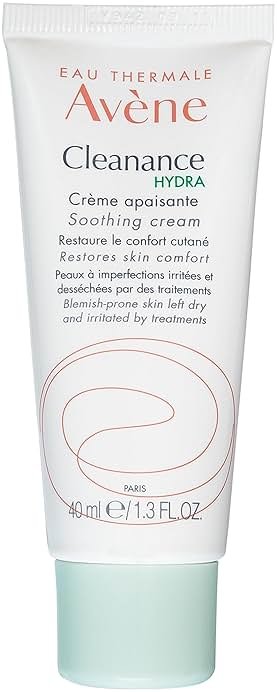 Avène Cleanance HYDRA Soothing Cream, Rich Moisturizer, Adjunctive Care for Drying Acne Treatments, 1.3 Oz - Product Image