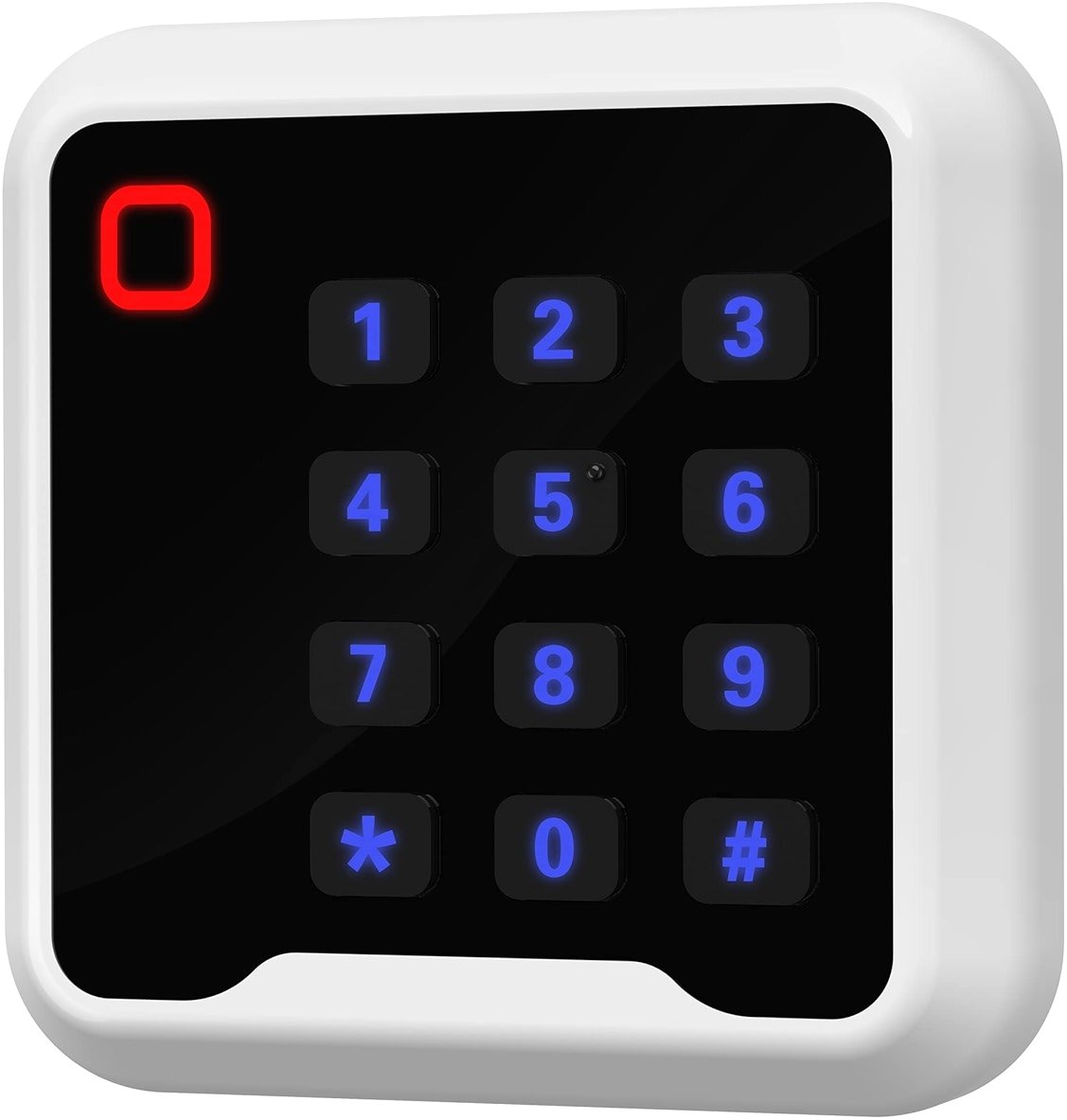 UHPPOTE Wiegand 26/34 Bit 125KHz RFID EM Card Door Entry Reader Keypad | Waterproof for Access Control Board - Product Image