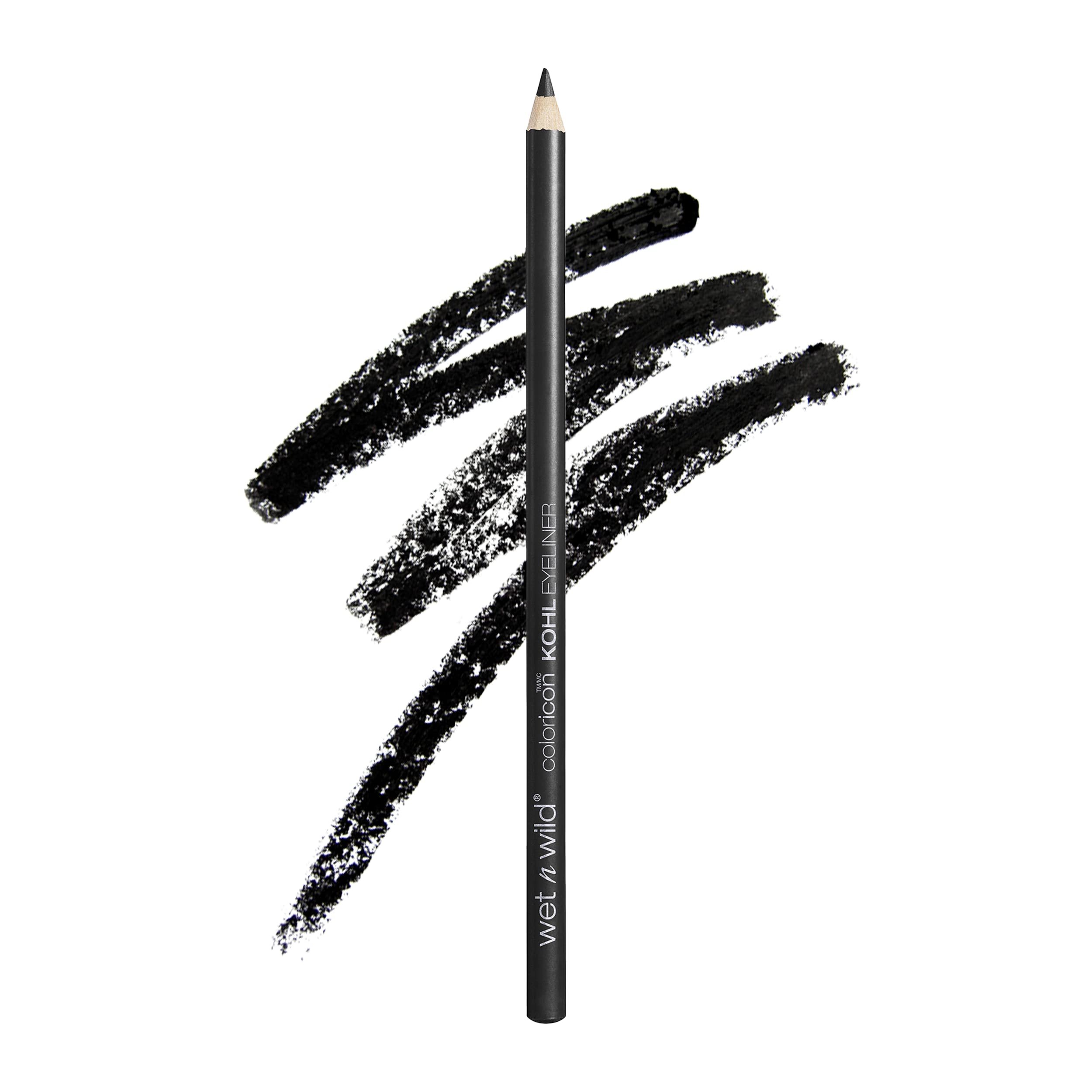 wet n wild Color Icon Kohl Eyeliner Pencil - Rich Hyper-Pigmented Color, Smooth Creamy Application, Long-Wearing Matte Finish Versatility, Cruelty-Free - Baby's Got Black - Product Image