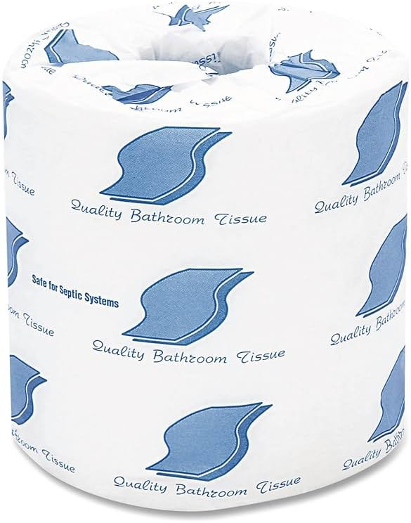 Bath Tissue, Septic Safe, 2-Ply, White, 420 Sheets/Roll, 96 Rolls/Carton - Product Image
