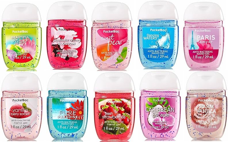 Bath & Body Works PocketBac Hand Sanitizer Classic Favorites 10pc Bundle (Scents Vary) - Product Image
