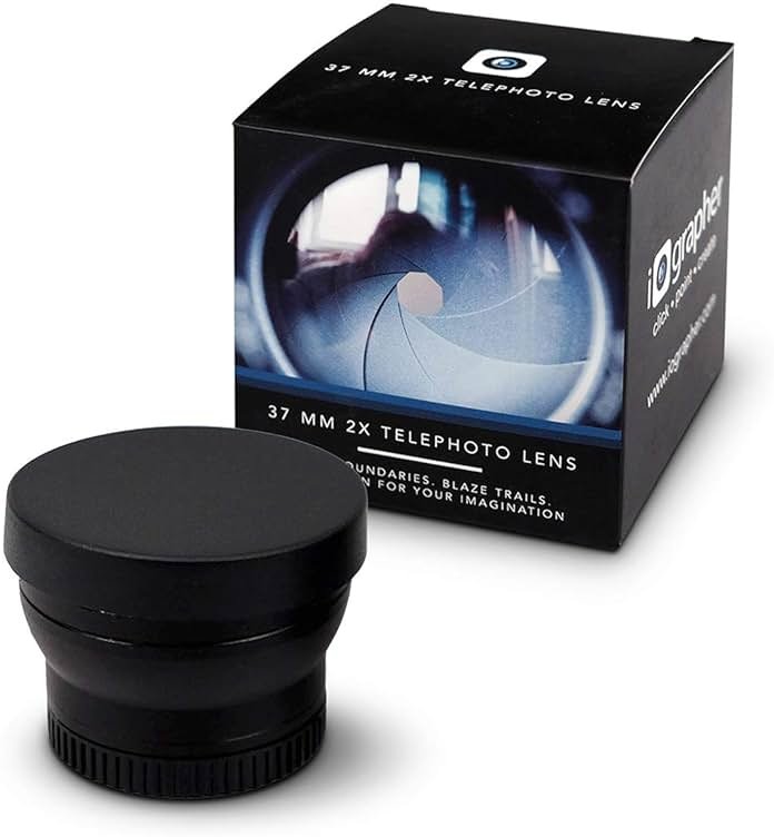 iOgrapher 37mm 2X Telephoto Lens - Product Image