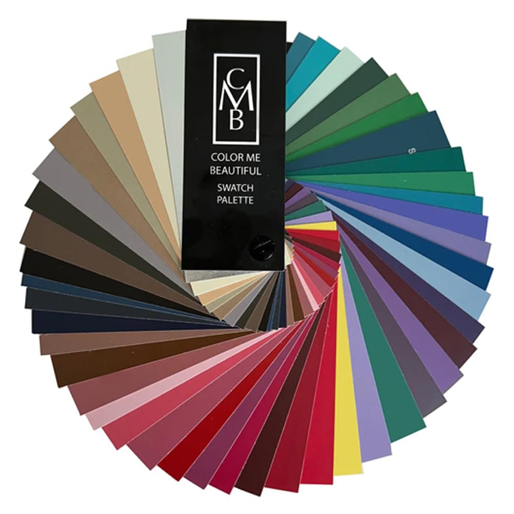 Summer Color Fan by Color Me Beautiful, the leading authority on color analysis. Your Color Guide for clothing & accessories. The 48 very best colors for Summers selected from millions of options - Product Image