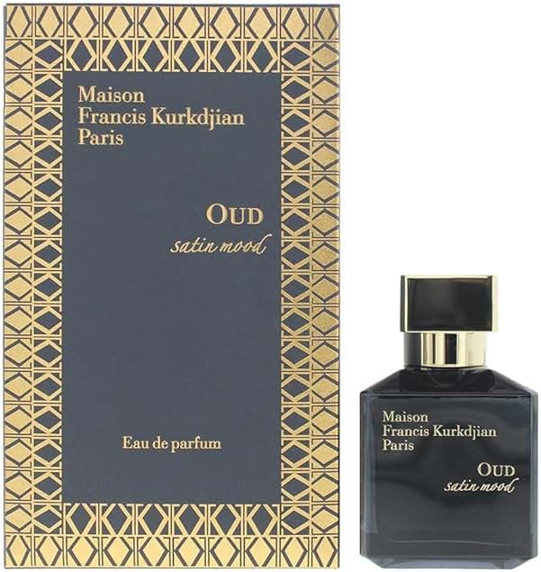 Maison Francis Kurkdjian Oud Satin Mood Eau De Parfum Spray, Vanilla Scented Amber Accord, 2.4 Fl Oz - Product Image