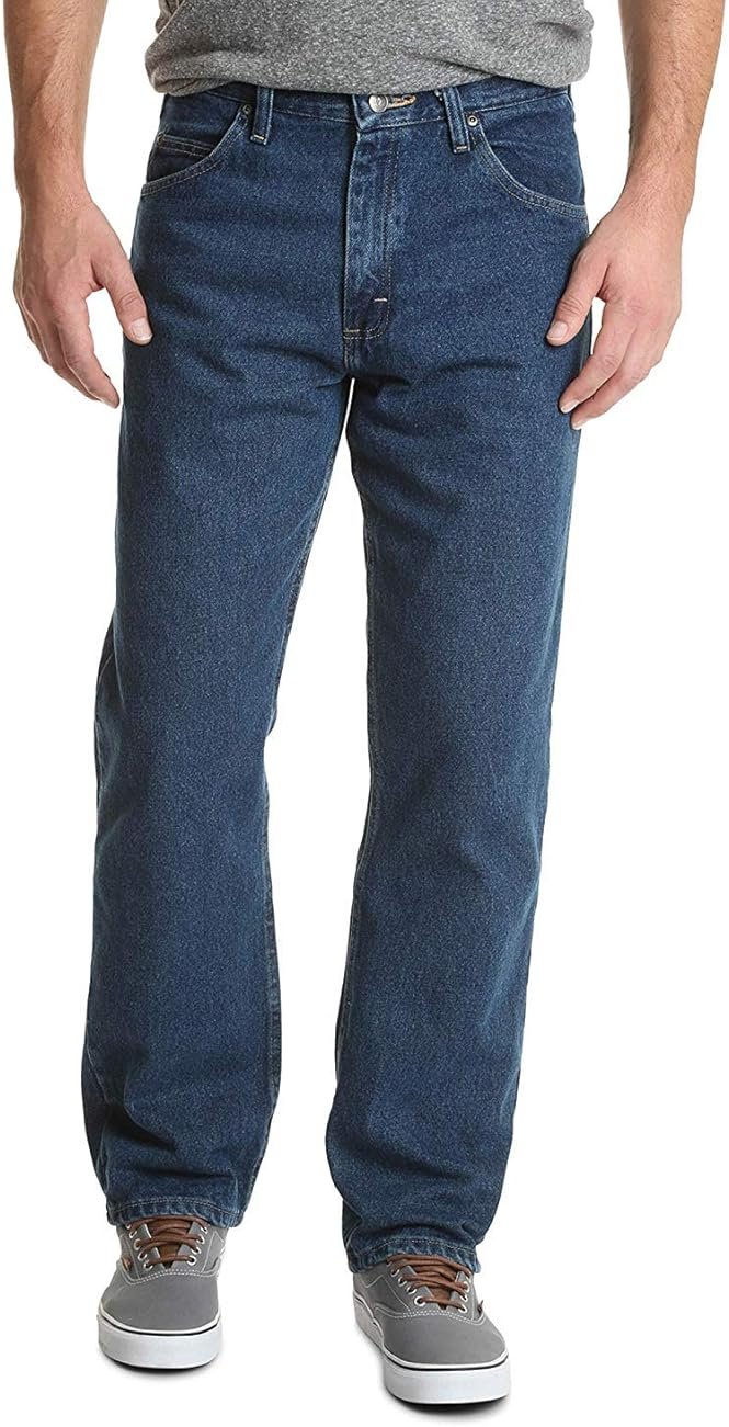 Wrangler Authentics Men's Classic 5-Pocket Relaxed Fit Cotton Jean - Product Image