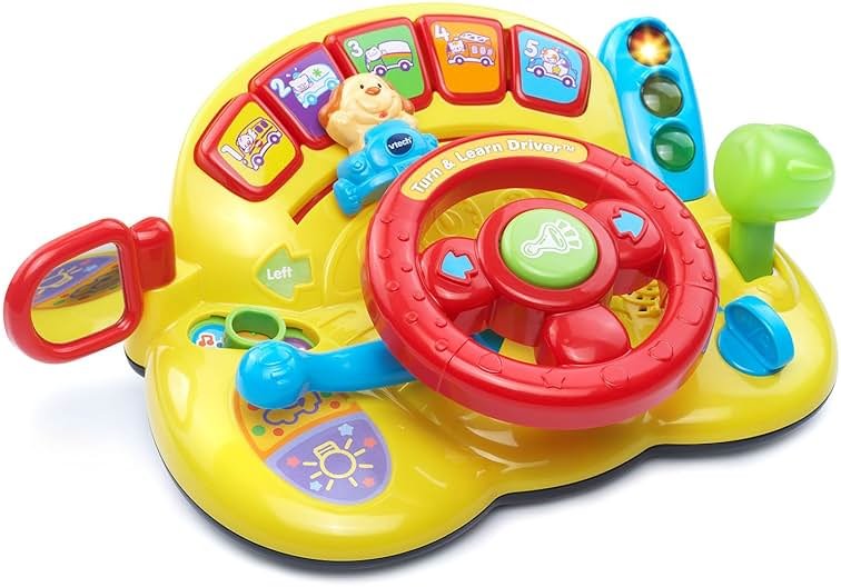 VTech Turn and Learn Driver, Yellow - Product Image