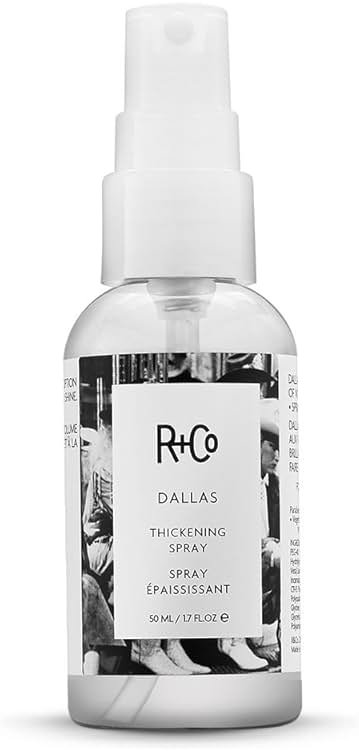 R+Co Dallas Hair Thickening Spray | Volumizing & Texturizing Spray for All Lengths | Adds Volume, Body & Shine | Perfect for Blowouts, Curling Irons & Roller Sets - Product Image