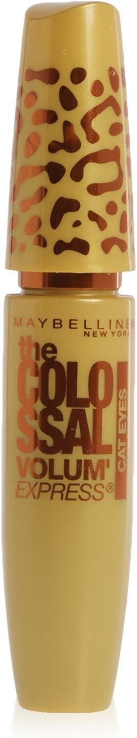 Maybelline New York Volume Express Colossal Cat Eyes Washable Mascara, Glam Black, 0.31 Fluid Ounce - Product Image