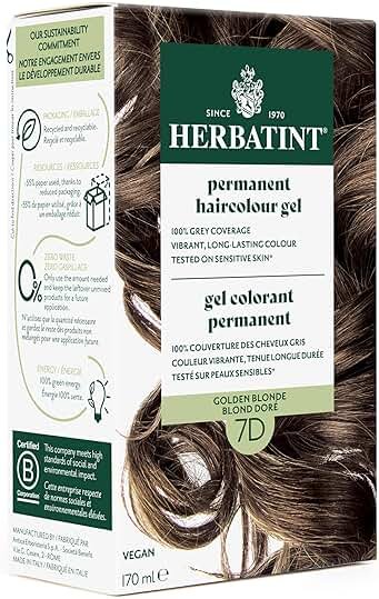 Herbatint 7D Golden Blonde Permanent Hair Colour, 4 OZ - Product Image