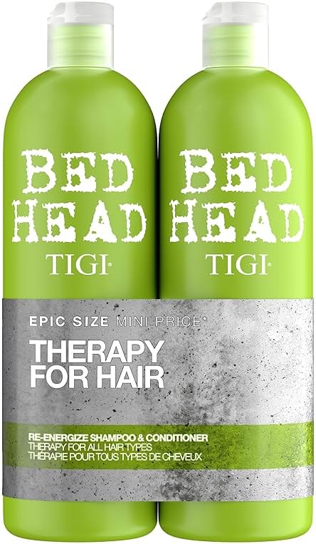TIGI Bed Head Urban Antidotes Re-Energize Shampoo 25.36 oz (Pack of 2) - Product Image