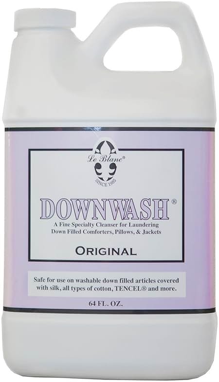Le Blanc® Original Downwash® – Luxury Laundry Cleanser for Down-Filled Bedding and Apparel- 64 oz. (1 pack) - Product Image