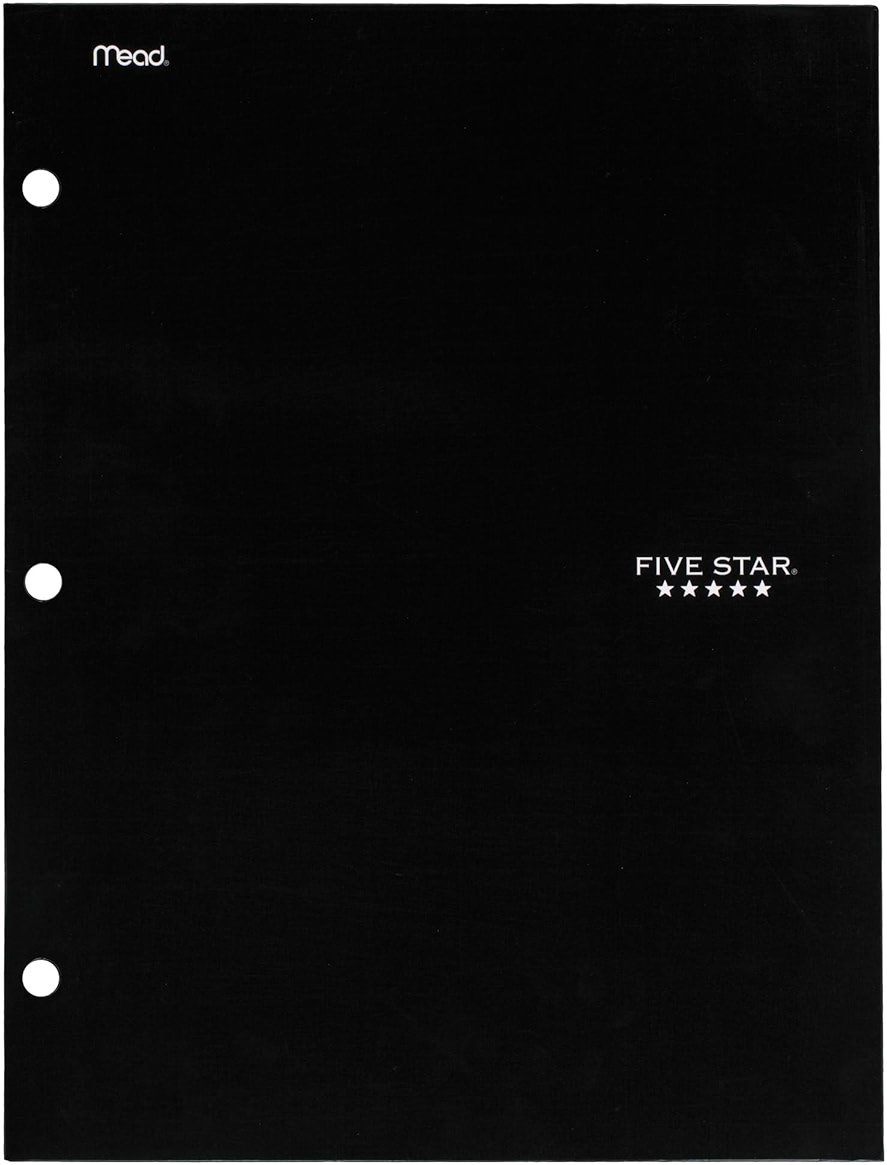 Mead Five Star 4 Pocket Paper Folder 33106 QTY 2 - Product Image