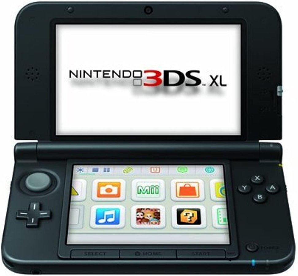 Nintendo 3DS XL Handheld System - Black/Black (Renewed) - Product Image