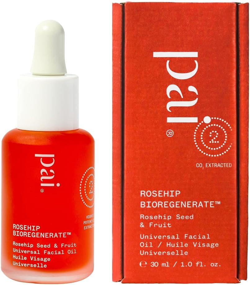 PAI SKINCARE - Organic Rosehip BioRegenerate Universal Facial Oil | Natural, Vegan, Sensitive Skincare (1 fl oz | 30 mL) - Product Image