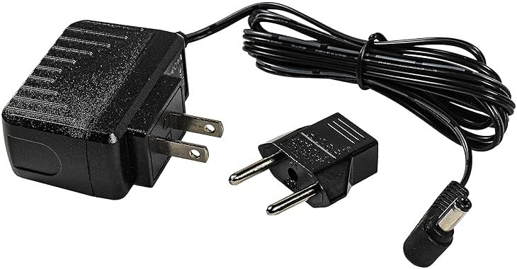 HQRP 9V AC Adapter Charger Compatible with Plantronics 80090-05 CS55 CS70 CS70N Voyager, Voyager 510S, SupraPlus, CS55H CS510 CS520 CS540 CS351 Headset System, CA12CD PTT Power Supply Cord - Product Image