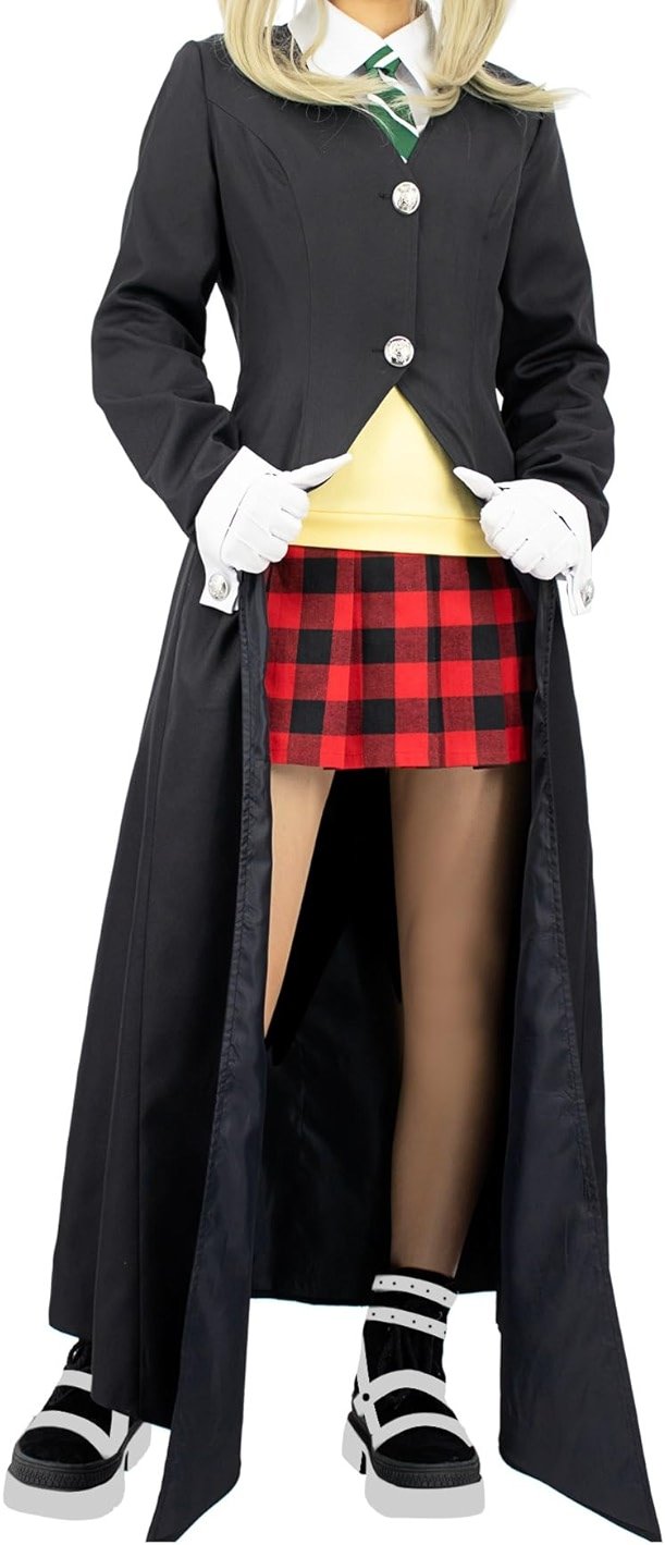 DAZCOS US Size Women's Cosplay Costume Outfit with Gloves Costume - Product Image