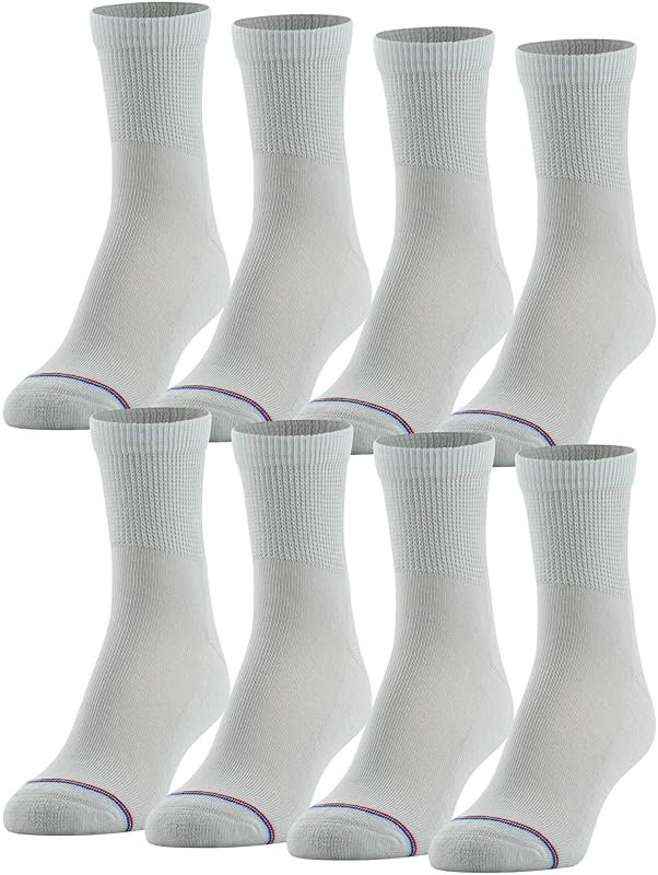MediPeds Men's Quarter Socks With Non-Binding Top (Multipairs) - Product Image