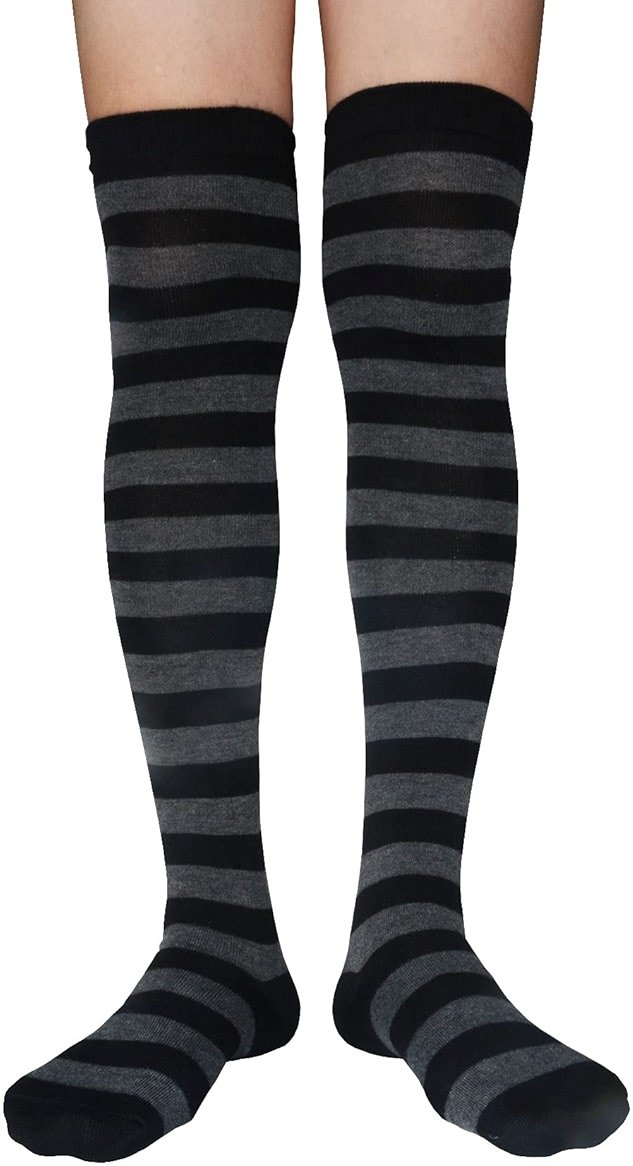 spomei Over Knee Socks for Women Extra Long, Cotton Blend Thigh High Sock Stretch, Warm & Breathable for Daily Wear U-W-3 - Product Image