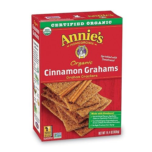 Annie's Organic Cinnamon Graham Cracker Bricks Graham Bricks 14.4 oz - Product Image