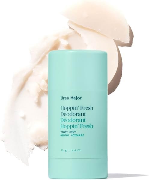 Ursa Major Hoppin' Fresh Deodorant | Natural, Aluminum-Free, Non-toxic, Cruelty-Free | Formulated for Men and Women | 2.6 ounce - Product Image
