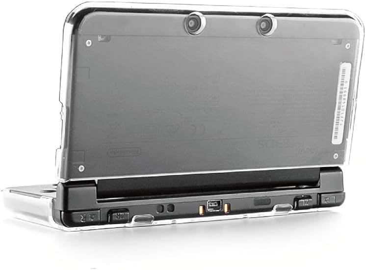 TNP Case Compatible with NEW Nintendo 3DS XL LL 2015 - Ultra Clear Crystal Transparent Hard Shell Protective Case Cover Skin for New Nintendo 3DS XL / 3DS LL 2015 [New Modified Hinge-Less Design] - Product Image