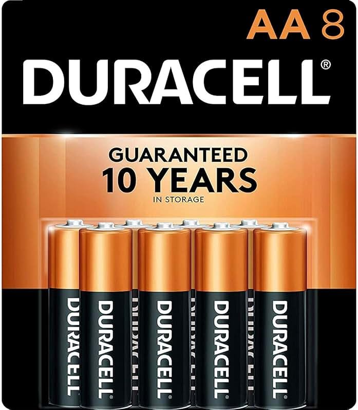BATTRY ALKLN DURA AA CD8 - Product Image